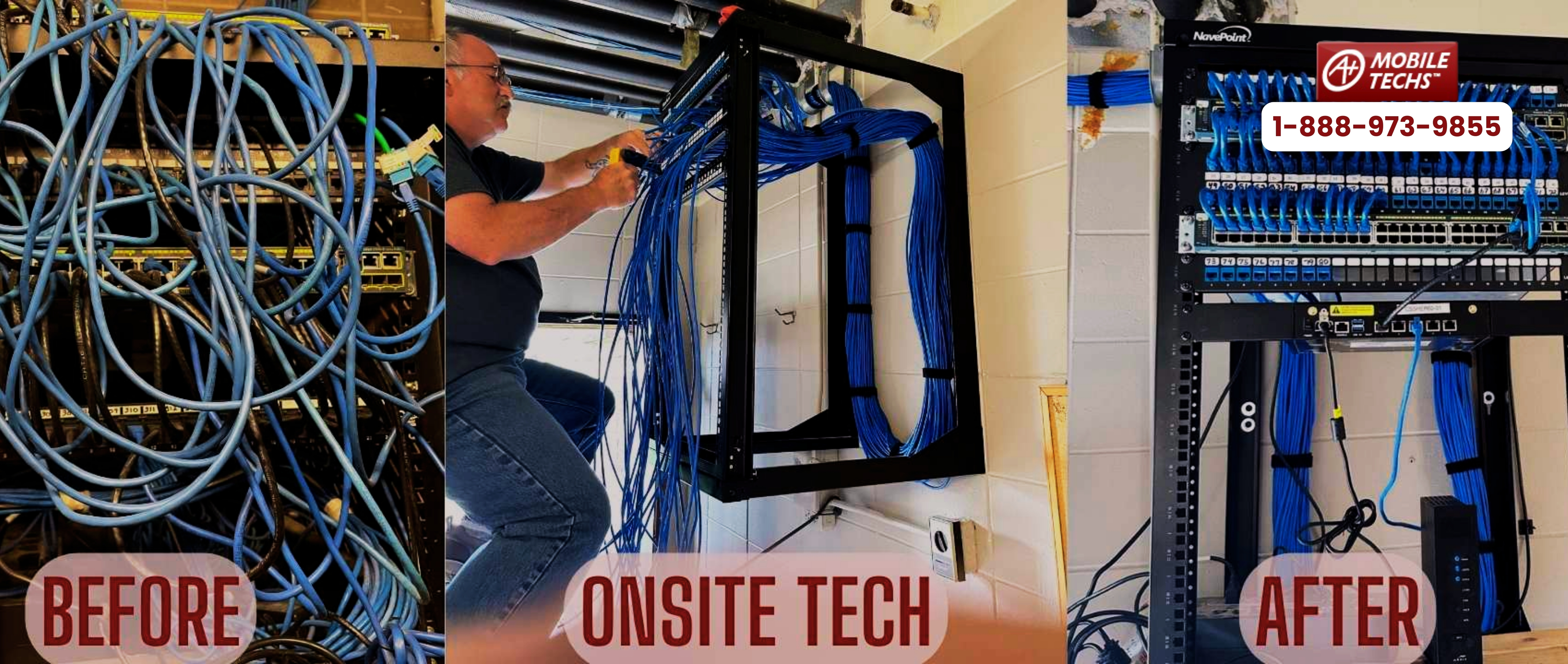 Low-Voltage Data Cabling Installation Services